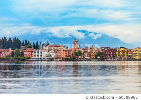 Scaligero Castle aerial view, Sirmione 60389968