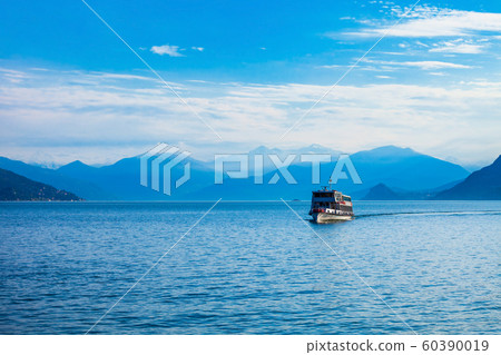 Boat at Lago Maggiore Lake 60390019