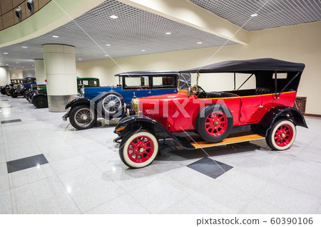 Retro cars exhibition, Domodedovo Airport 60390106