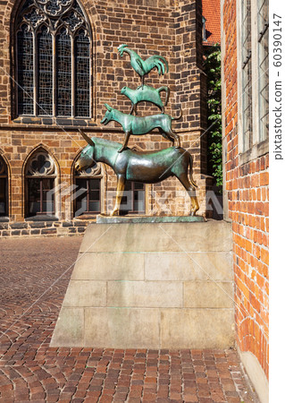 Bremen Town Musicians statue, Germany 60390147