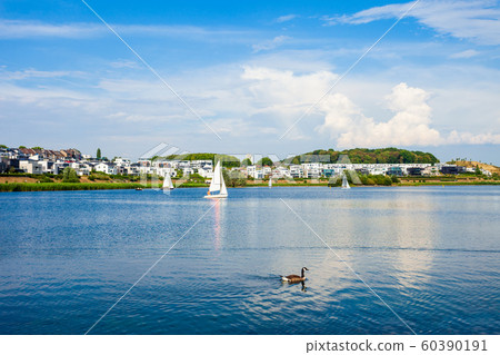 Phoenix See lake in Dortmund Phoenix See lake in Dortmund 60390191