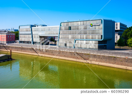Microsoft building, Rheinauhafen district, Cologne 60390290