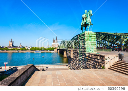 Wilhelm monument near Hohenzollern Bridge 60390296
