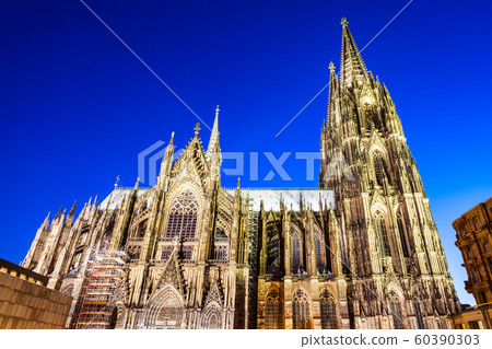 The Cologne Cathedral in Germany 60390303