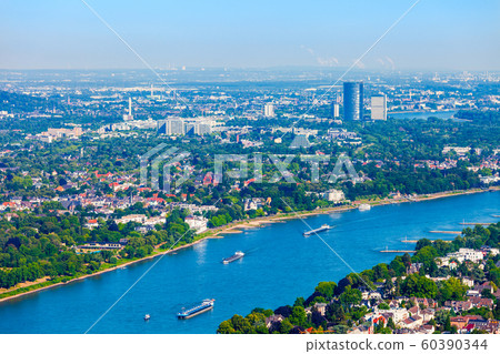 Bonn suburb aerial view, Germany Bonn suburb aerial view, Germany 60390344