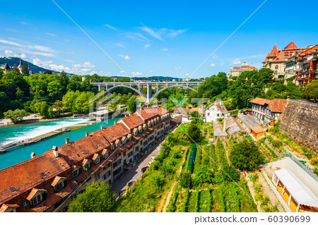 Bern aerial panoramic view, Switzerland Bern aerial panoramic view, Switzerland 60390699