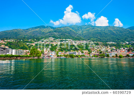 Locarno town on Lake Maggiore 60390729