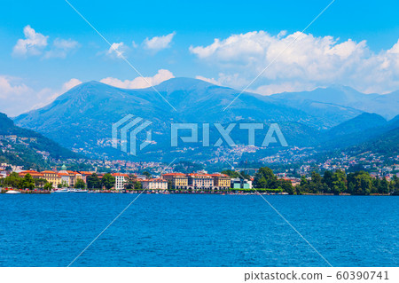 Lugano lake and city, Switzerland Lugano lake and city, Switzerland 60390741