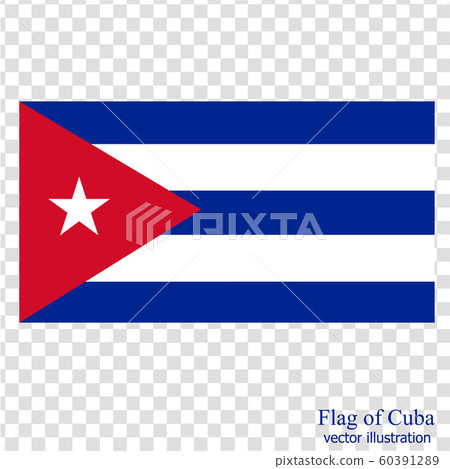 Flag of Cuba. Vector illustration 60391289