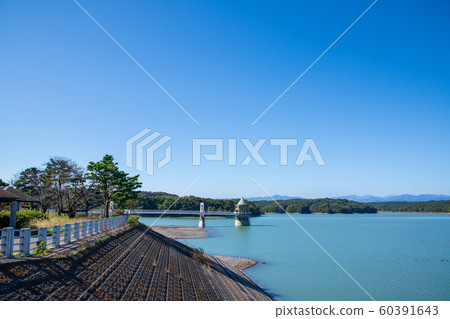 Yamaguchi Reservoir, Lake Sayama, Sayama Hill 60391643