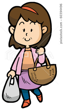 Women who are shopping (middle-aged) Women who are shopping (middle-aged) 60394496