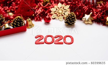 Merry Christmas,Red christmas decorations And the 60399635