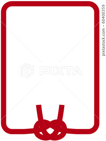Vector illustration design ai eps frame Japan Japanese style Mizuhiki Awaji knot Kashiwa knot Vector illustration design ai eps frame Japan Japanese style Mizuhiki Awaji knot Kashiwa knot 60400359