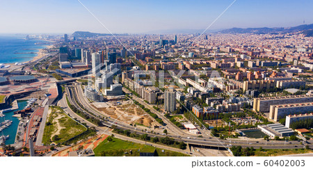 Barcelona neighborhood of Diagonal Mar Barcelona neighborhood of Diagonal Mar 60402003