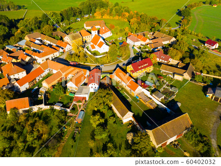 Czech village of Cakov 60402032