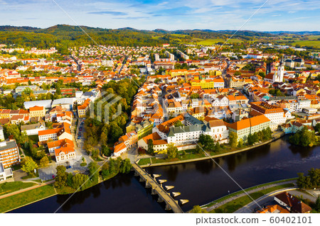 Czech town Pisek in South Bohemia 60402101