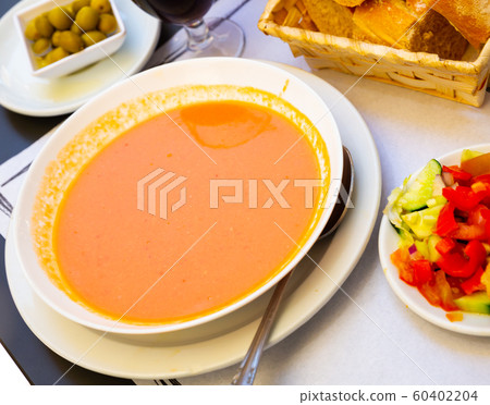 soup, andalusian, gazpacho 60402204