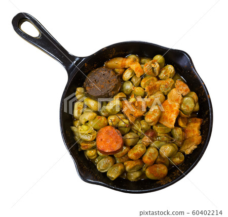 Top view of Habas a la Catalana 60402214
