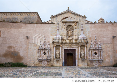 High walls of Poblet Monastery High walls of Poblet Monastery 60402646