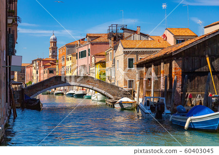 Picturesque view of Venice Grand Canal Picturesque view of Venice Grand Canal 60403045