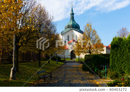 Church of St John of Nepomuk at Zelena hora, Czech Republic 60403272