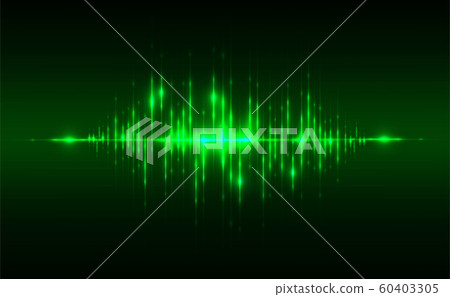 Abstract sound background concept linear and 60403305