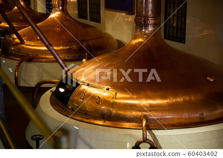 Retro copper distillery tanks 60403492