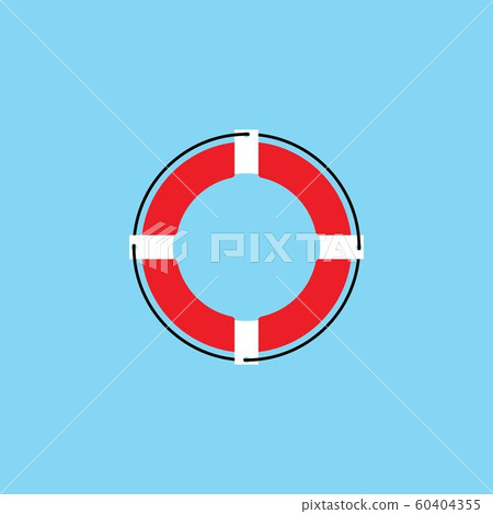 Lifebuoy logo icon vector ilustration Lifebuoy logo icon vector ilustration 60404355