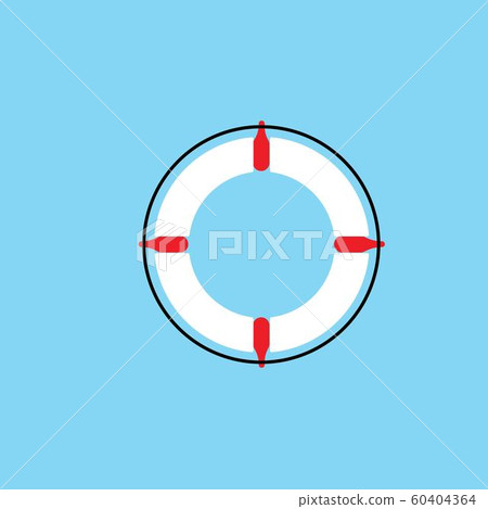 Lifebuoy logo icon vector ilustration Lifebuoy logo icon vector ilustration 60404364