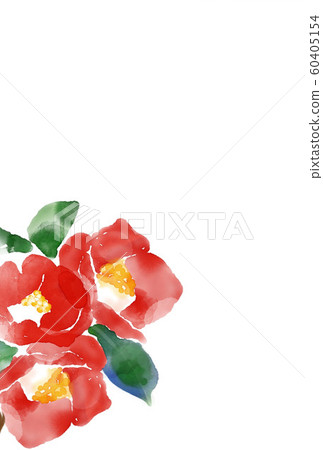 茶花新年模板 60405154