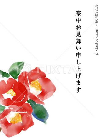 椿冬季參觀模板 60405219