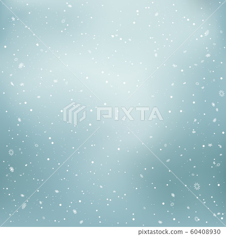 Christmas snowy winter sky template 60408930