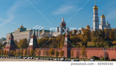 Beautiful view of the Moscow Kremlin from the 60409380