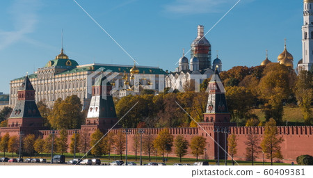 Beautiful view of the Moscow Kremlin from the 60409381