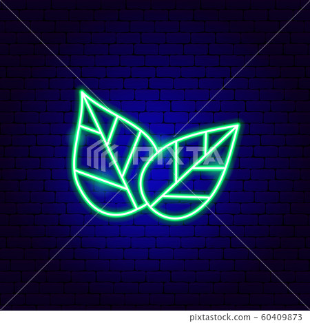 Leaves Neon Sign 60409873