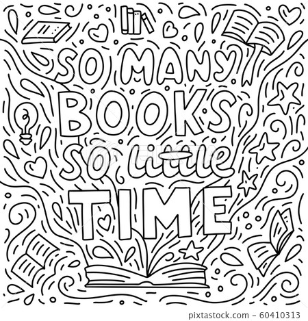 Doodle book illustration 60410313