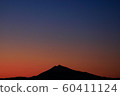 Tsukuba mountain at sunset 60411124
