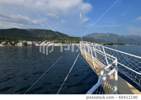 View of Tivat from the ship, Montenegro 60411190