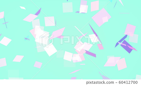 CG Square許多方形紙屑 CG Square許多方形紙屑 60412700