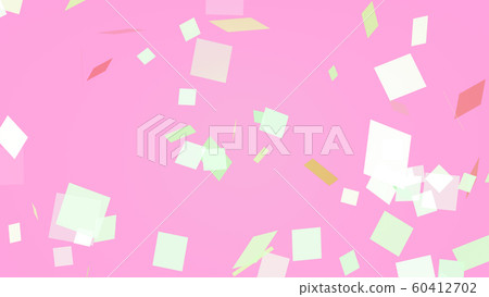 CG Square許多方形紙屑 CG Square許多方形紙屑 60412702