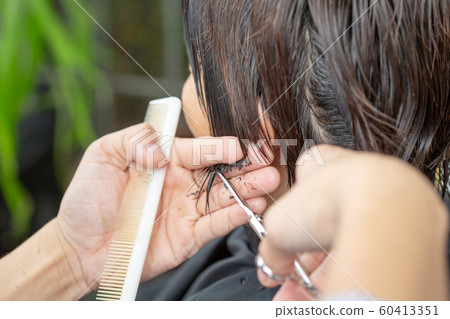 hair salon cut hair salon cut 60413351