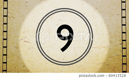 Countdown 9 seconds "Vertical" Countdown 9 seconds "Vertical" 60413528