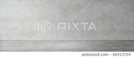 Studio room of Plaster concrete grunge texture background for use display product. 60413703