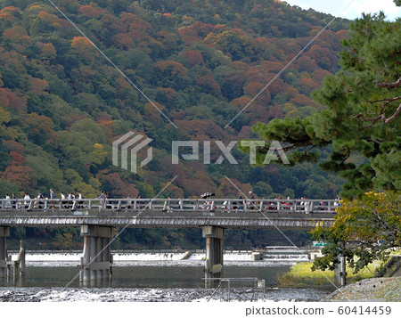 Arashiyama Togetsukyo Bridge and Katsura River Arashiyama Togetsukyo Bridge and Katsura River 60414459