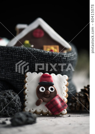christmas cookies on a table 60415078