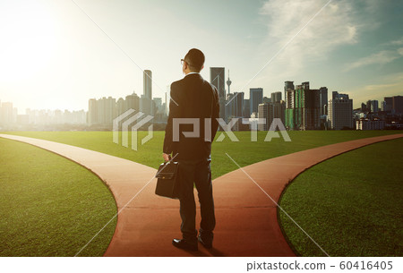 Two road business for your select choice success or failure with your career and target. 60416405