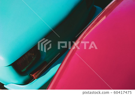 Insurance case with two cars of bright colors Insurance case with two cars of bright colors 60417475