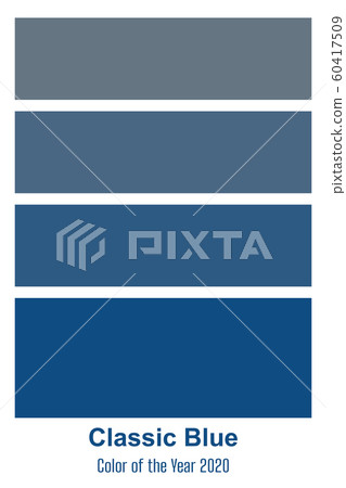 main color of the year 2020 is classic blue 60417509
