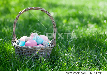 Easter eggs basket Easter eggs basket 60417998