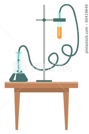 Chemistry Lesson, Experiment in Laboratory Lab 60419649